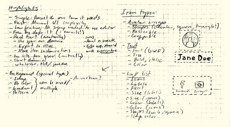 Early notes